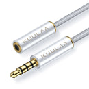 KUULAA 3.5 mm Jack Aux Cable Audio Extension Cable for Huawei P20 Speaker Headphones Stereo Mp3 Tablet for iPad Xiaomi Redmi K30 5G 5 Plus PC