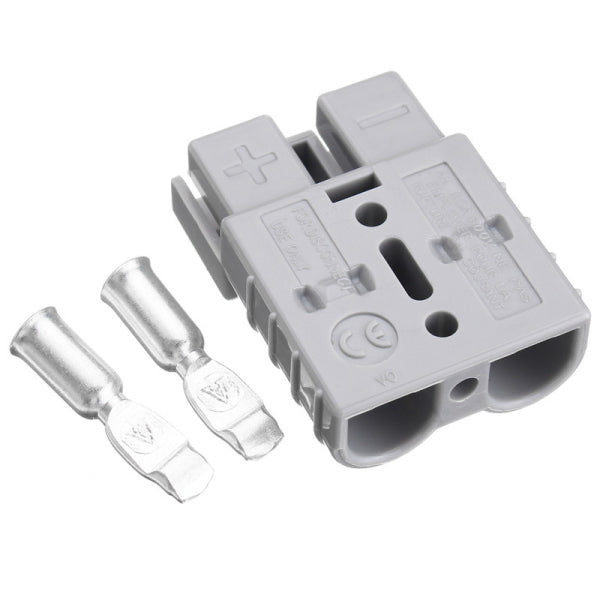 Excellway 50A Anderson Style Plug Power Plug Exterior Connector DC Power Solar Caravan