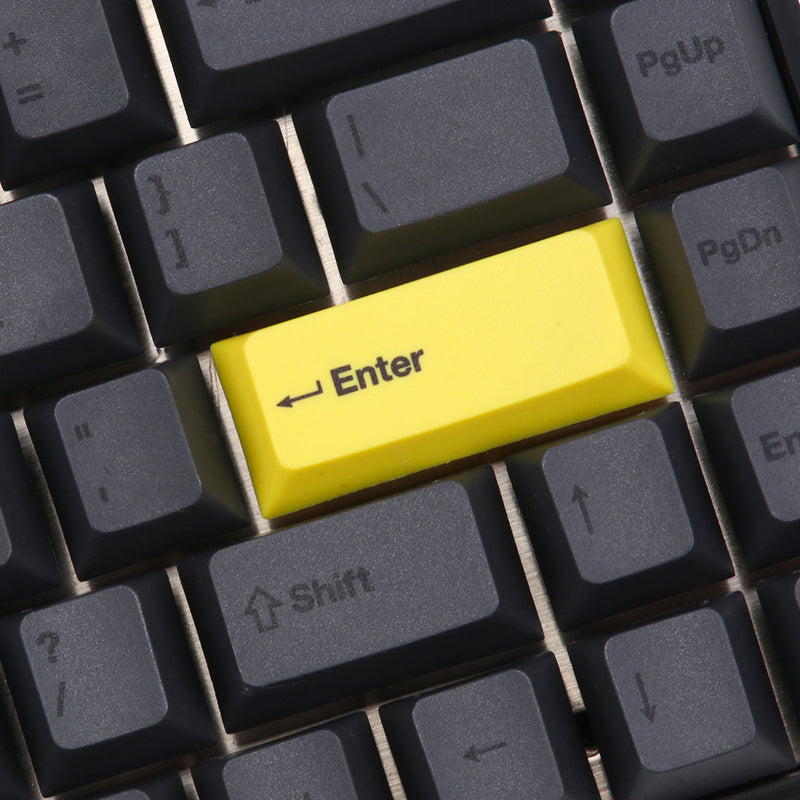 KBDfans Black Printing Character Keycaps Cherry Profile PBT 68 Keys TADA68 Mechanical Keyboard Keycap for TADA68 KBD67 Keyboards