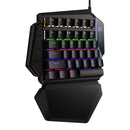 GameSir GK100 Mini Mechanical One-hand Keyboard Blue Switches for PC Gaming