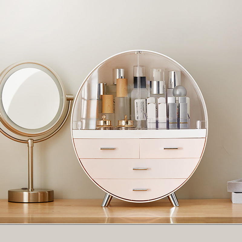 Women Jewelry Box Organizer Holder Cosmetic Case Makeup Brush Storage Drawer