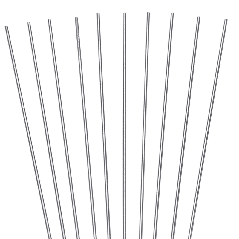 10Pcs WL15 1.0x150mm TIG Welding Tungsten Electrodes Golden Tip Rods Set