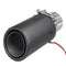 63MM Auto Car Carbon Fiber Exhaust Pipe End Tip Muffler with Blue LED Light