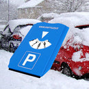 Car Windshield Snow Shovel Time Display Parking Time Sign Timer Snow Remover