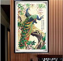 5D DIY Diamond Painting Embroidery Anmial Peacock Cross Stitch Decorations Landscape Diamond Mosaic Rhinestones Home Decor