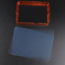 147.5 * 96mm Transparent Orange DLP Plastic Slot With 5pcs FEP Film For DLP SLA 3D Printer Compatible 5.5 inch