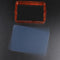 147.5 * 96mm Transparent Orange DLP Plastic Slot With 5pcs FEP Film For DLP SLA 3D Printer Compatible 5.5 inch