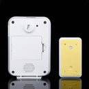 CACAZI Wireless Doorbell Battery-operated Waterproof with 4 Levels Volume Door Chime 200 Meters