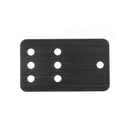 Machifit Aluminum Idler Pulley Plate Mounting Plate Pulley Board for V-Slot Linear Rail CNC Aluminum Extrusions Profiles