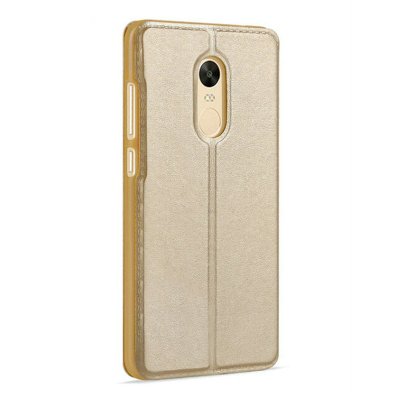 Bakeey Flip Full Smart Window Magnetic PU Leather Protective Case For Xiaomi Redmi 5 Plus