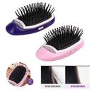 Portable Electric Ionic Hairbrush Straight Styling Tool Massage Comb