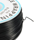 3pcs Black 0.55mm Circuit Board Single-Core Tinned Copper Wire Wrap Electronic Wire Jumper Cable