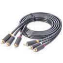 Ugreen AV105 1.5M 3RCA Male to Male AV Audio Cable for Set Top Box DVD TV