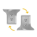 Wall Outlet Shelf Socket Mobile Phones Holder Kitchen Bathroom Storage Rack