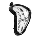 Novel Surreal Melting Distorted Wall Clock Surrealist Salvador Dali Style Wall Clock Amazing Home Decoration Gift