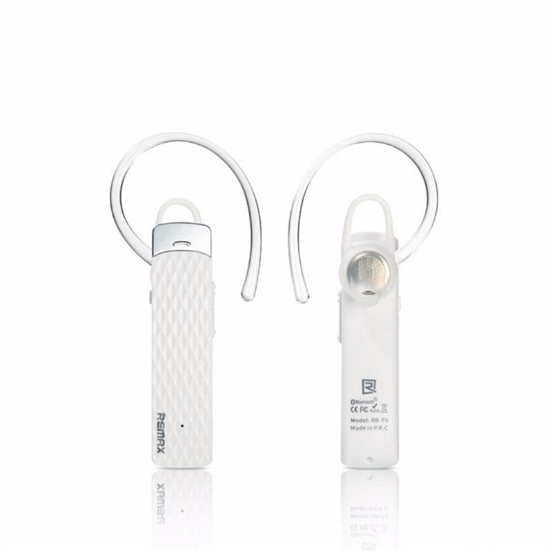 Remax RB-T9 bluetooth 4.1 Wireless Single Earphone Hifi Handsfree Business Headphone With Mic Support