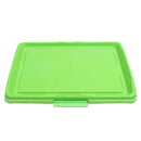 3 Tire Indoor Puppy Dog Pet Potty Training Pee Pad Mat Tray Grass Toilet With Tray