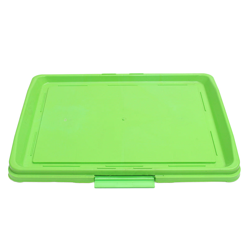3 Tire Indoor Puppy Dog Pet Potty Training Pee Pad Mat Tray Grass Toilet With Tray