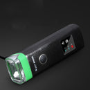 XANES XL40 2 In 1 650 LM Bike Front Light With 120dB Horn USB Rechargeable 5 Modes Waterproof Warning Night Light Bike Headlight