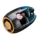 Ceramic Mountain Waterfall Smoke Backflow Incense Burner Cones Holder Decor