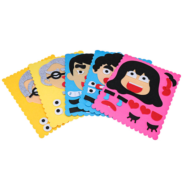 3D Parents and Kids DIY Assembling Puzzle Jigsaw Kid Recognition Educational Toys