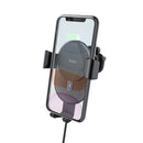 HOCO CW25 10W Qi Wireless Charger Fast Charging Gravity Linkage Auto Lock Air Vent Car Phone Holder Car Mount for 4.0-6.5 Inch Qi-enabled Smart Phone for iPhone 11 for Samsung Galaxy Note 10