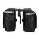 BIKIGHT 20L Bicycle Rear Rack Seat Saddle Bag Cycling Bike Pannier Tail Storage Pouch Bike Bag