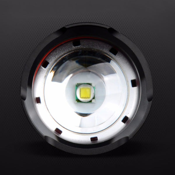 SHENYU YF1007 26650/AA Battery Zoom Flashlight 2000 Lumens 3 Modes Waterproof Torch Light Camping Hunting Portable Work Lamp