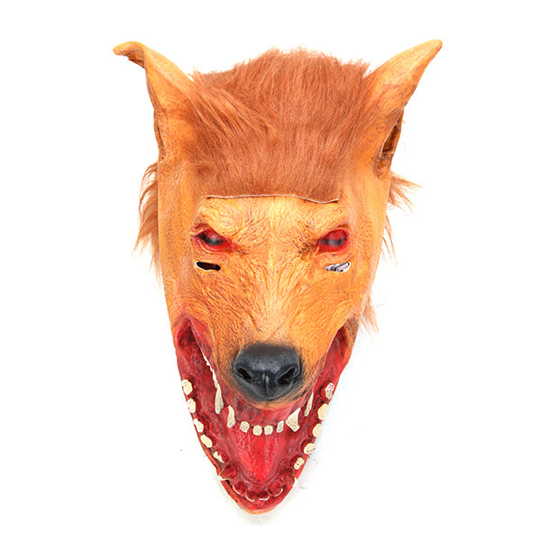 Creepy Wolf Mask For Halloween Horror Devil Dances