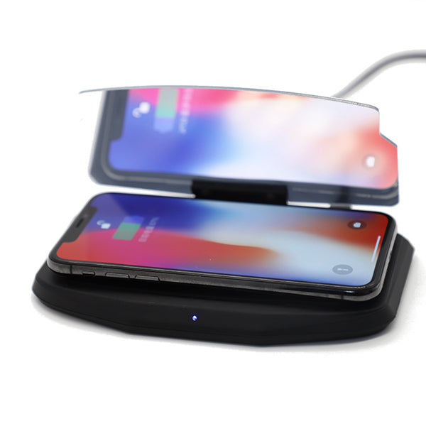 Bakeey HUD Head Up Display Qi Wireless Charger Car Cell Phone GPS Navigation Image Reflector