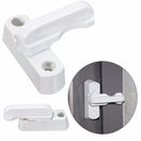 Plastic White Crescent Window Casement Sash Lock Lever Handle Latch Fastener