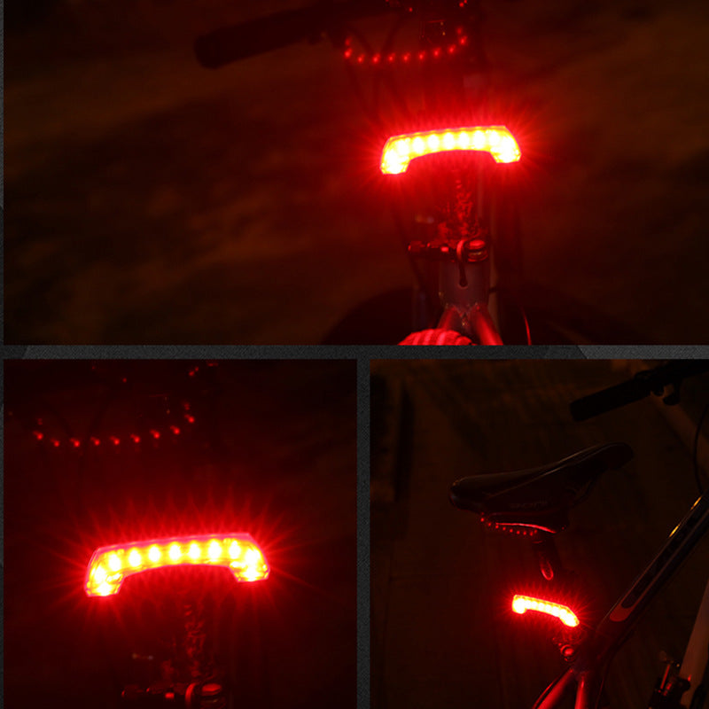 XANES TL24 110LM COB Cycling Bicycle Bike Tail Light 4 Modes USB Charging Waterproof 600mAh Battery
