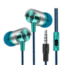 Bakeey 3.5mm Jack In-ear Earphone Metal Stereo Headphone Earbuds with Mic for iPhone Xiaomi Huawei