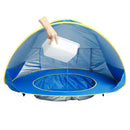 Portable Baby Children Beach Pop Up Play Tent Anti-UV Sunshade Shelter With Water Pool
