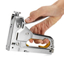 3 in 1 Staple Heavy Duty Fastener Tool Tacker Free Staples Upholstery Stapler