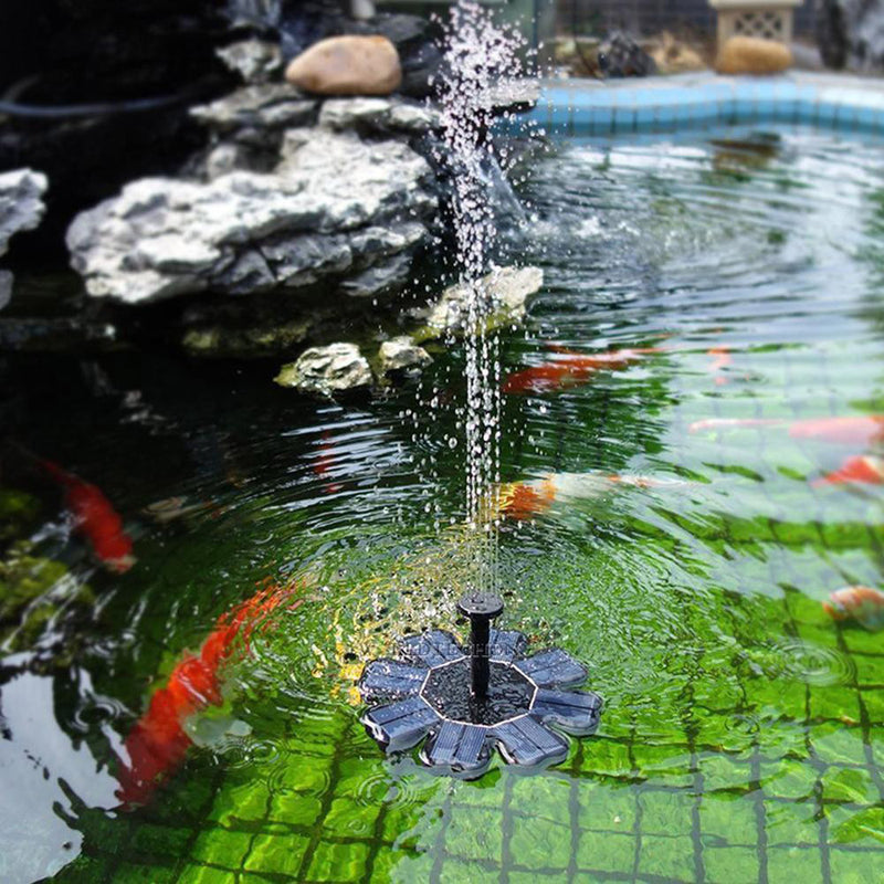 1.4W 8V New Water Fountain Pump Outdoor Solar Powered Pump For Pool Garden Aquarium