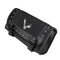 Black PU Leather Motorcycle Tool Bag Luggage Saddlebags Saddle Bag Universal For Harley