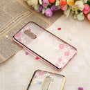 Bakeey Diamond Plating Clear Cover Soft TPU Flower Protective Case For Xiaomi Pocophone F1