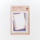 Japanese Stationery Creative Stick Notes Retro Notebook Message Post 10 Pcs