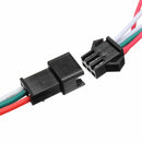 2M IP20 Built-In IC WS282B 5050 RGB 288 LED Strip Light With 14Keys Remote Control KTV Hotel Bar Stair DC5V