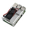 Black/Silver/Golden Dual Fan Aluminum Alloy Case Metal Protective Shell Radiator Enclosure for Raspberry Pi 4 Model B+