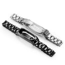 Mijobs Replacement Metal Stainless Steel Frame Bracelet Wristband For Miband 2