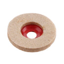 88mm Wool Felt Polishing Abrasive Wheel Angle Grinder Disc Rotary Power Tool Accessories