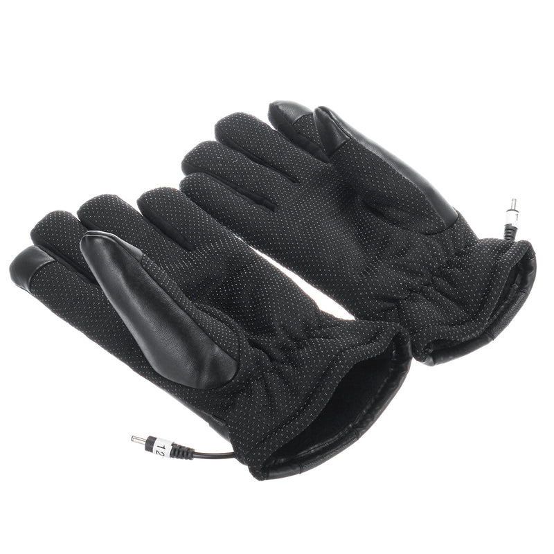 4Gear Electric Heated Gloves Touch Screen Motorcycle Winter Rechargeable Battery