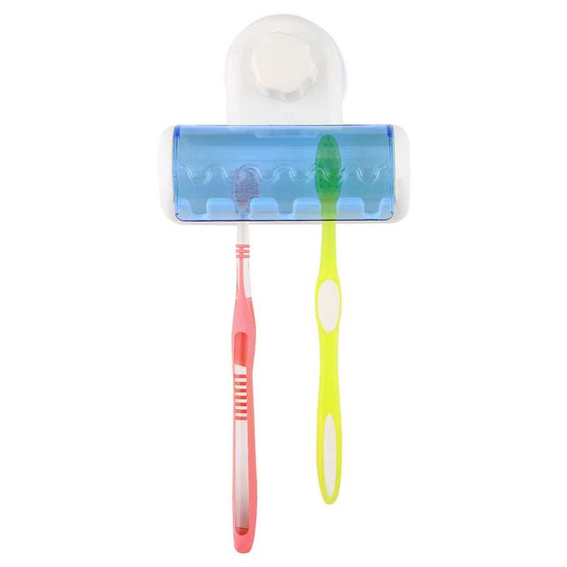 Honana BX Plastic Dust-proof Toothbrush Holder Bathroom Kitchen Toothbrush Suction Cups Holder