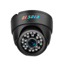 BESDER 3024PB-I(P)201 Wide Angle IP Camera Indoor Dome 1080P HD Camera ONVIF IP Camera IR Cut Filter 24 IR LED Motion-Detection  RTSP