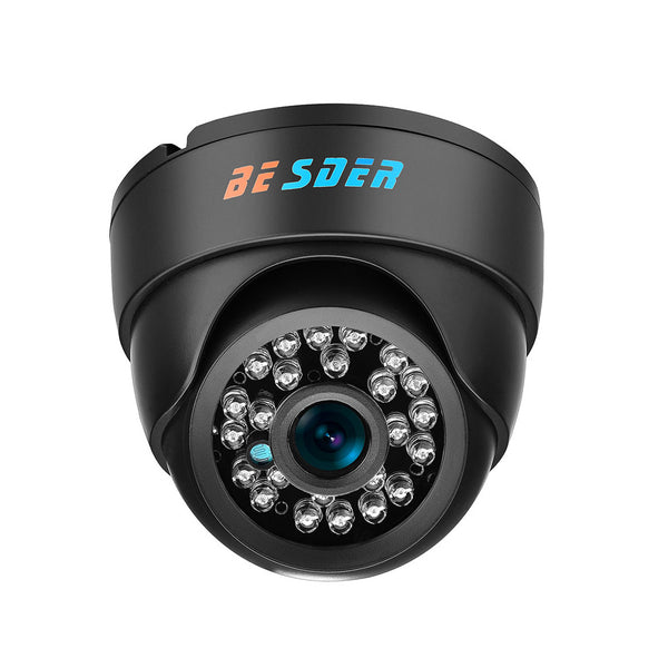 BESDER 3024PB-I(P)201 Wide Angle IP Camera Indoor Dome 1080P HD Camera ONVIF IP Camera IR Cut Filter 24 IR LED Motion-Detection  RTSP