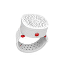 ManlnWhite Mini Portable Wristband Wireless bluetooth Speaker Heavy Bass Handsfree Outdoors Speaker
