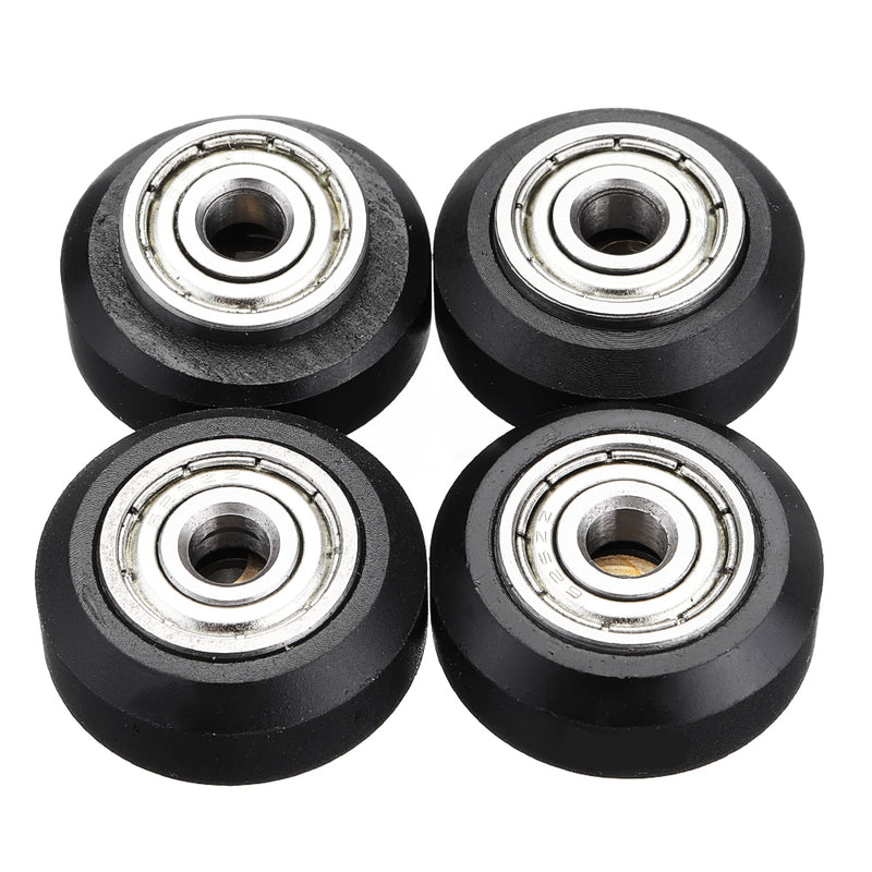 4pcs Hotbed Leveling Spring + 625zz Plastic Pulley + 1M 2*4mm Blue PTEF Tube with 10*25  Nuts Kit for 3D Printer Part