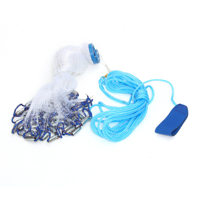ZANLURE 3M Fishing Net Nylon Monofilament Mesh Gill Easy Fishing Tools Fishing Net